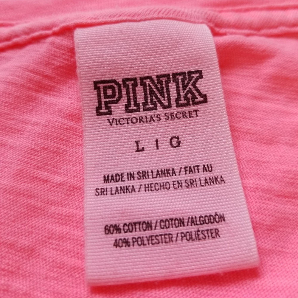 💥3/$30 VICTORIA'S SECRET  PINK SHIRT COLOR  PINK…